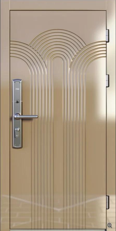 Входная дверь Aurora-16 (Порошковое напыление / МДФ ПВХ)